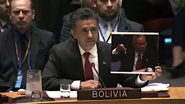 Представитель Боливии при ООН Саша Йорентти