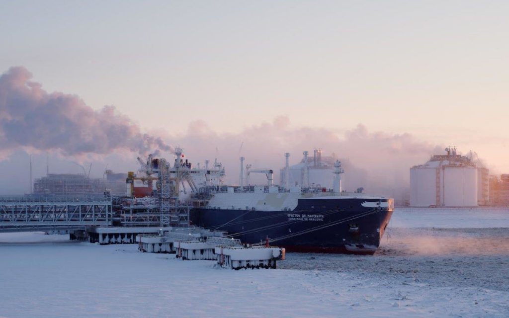Арктический танкер-газовоз «Кристоф де Маржери» 