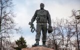 Памятник воинам-интернационалистам в Парке Победы на Поклонной горе